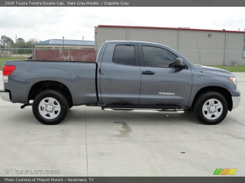 Slate Gray Metallic / Graphite Gray 2008 Toyota Tundra Double Cab