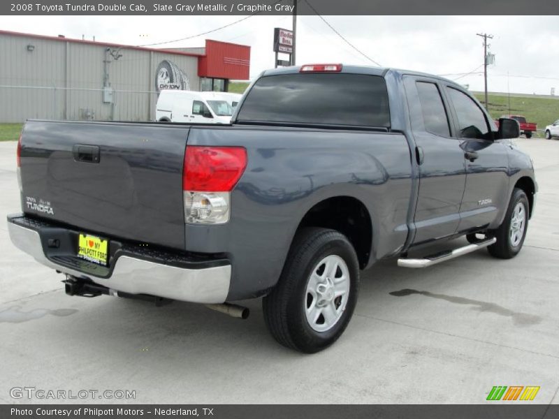 Slate Gray Metallic / Graphite Gray 2008 Toyota Tundra Double Cab