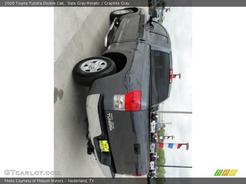 Slate Gray Metallic / Graphite Gray 2008 Toyota Tundra Double Cab