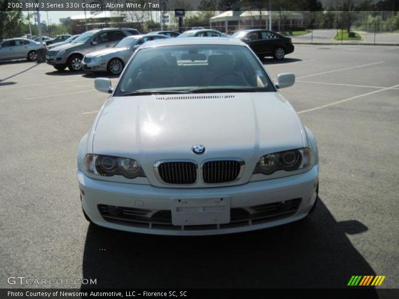 Alpine White / Tan 2002 BMW 3 Series 330i Coupe