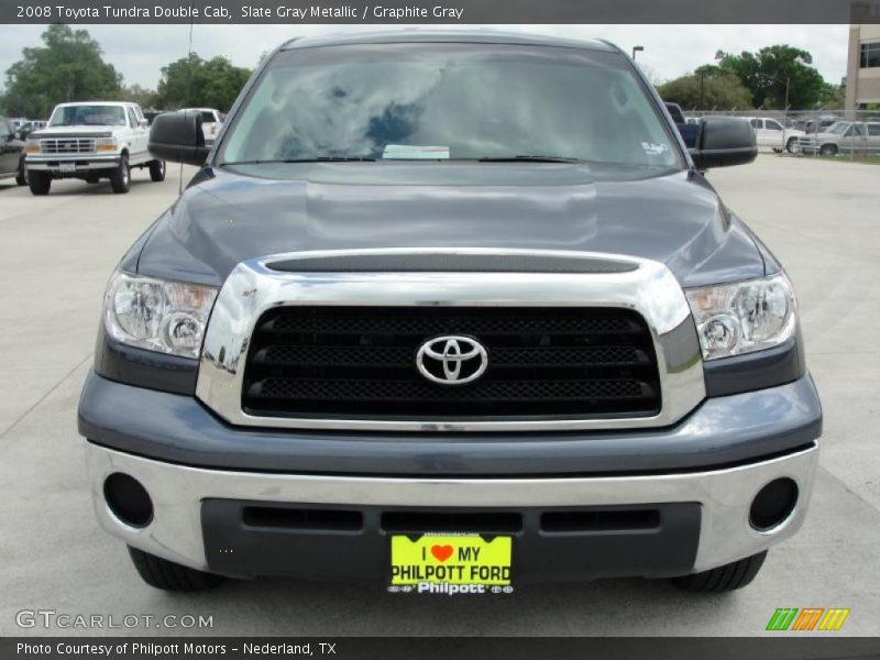 Slate Gray Metallic / Graphite Gray 2008 Toyota Tundra Double Cab