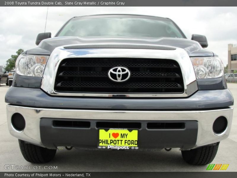 Slate Gray Metallic / Graphite Gray 2008 Toyota Tundra Double Cab