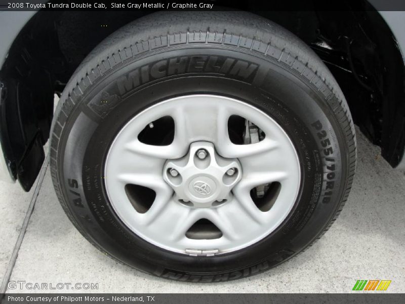 Slate Gray Metallic / Graphite Gray 2008 Toyota Tundra Double Cab