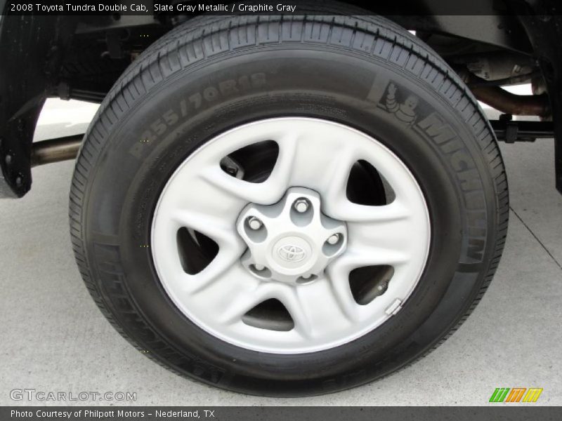 Slate Gray Metallic / Graphite Gray 2008 Toyota Tundra Double Cab