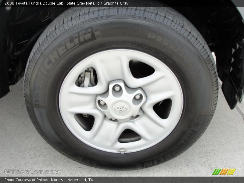 Slate Gray Metallic / Graphite Gray 2008 Toyota Tundra Double Cab