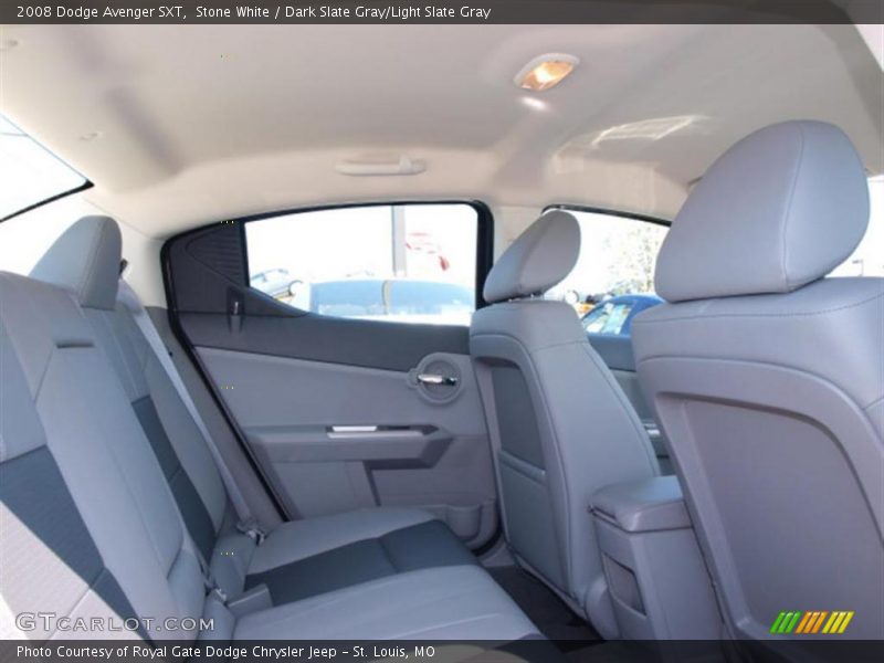 Stone White / Dark Slate Gray/Light Slate Gray 2008 Dodge Avenger SXT
