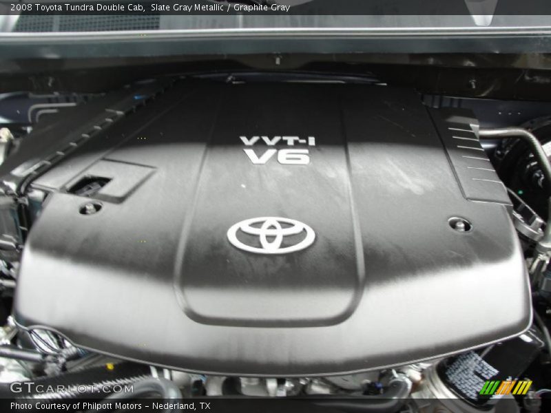 Slate Gray Metallic / Graphite Gray 2008 Toyota Tundra Double Cab