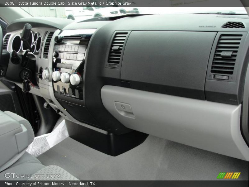 Slate Gray Metallic / Graphite Gray 2008 Toyota Tundra Double Cab