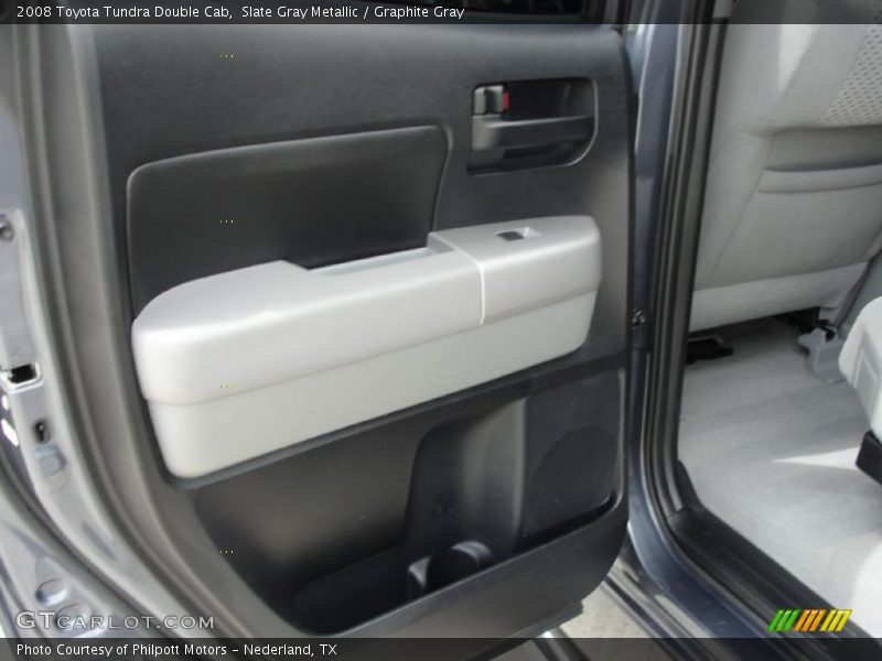 Slate Gray Metallic / Graphite Gray 2008 Toyota Tundra Double Cab