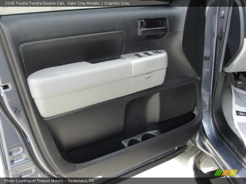 Slate Gray Metallic / Graphite Gray 2008 Toyota Tundra Double Cab