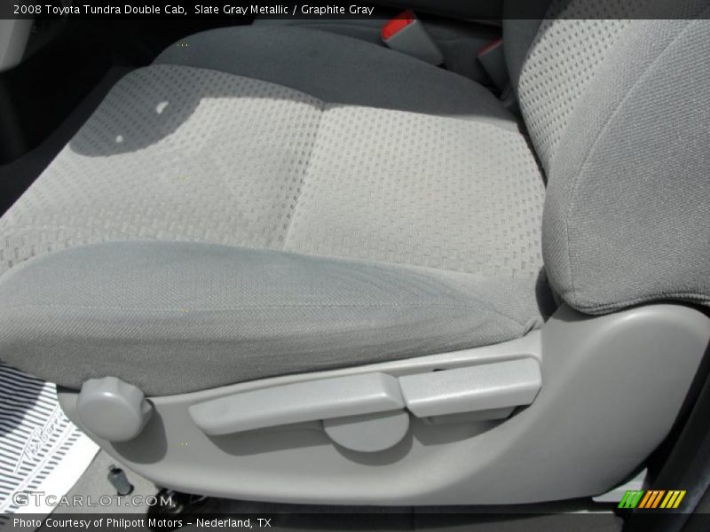 Slate Gray Metallic / Graphite Gray 2008 Toyota Tundra Double Cab