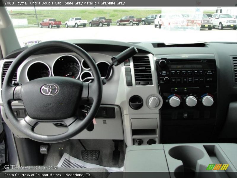 Slate Gray Metallic / Graphite Gray 2008 Toyota Tundra Double Cab