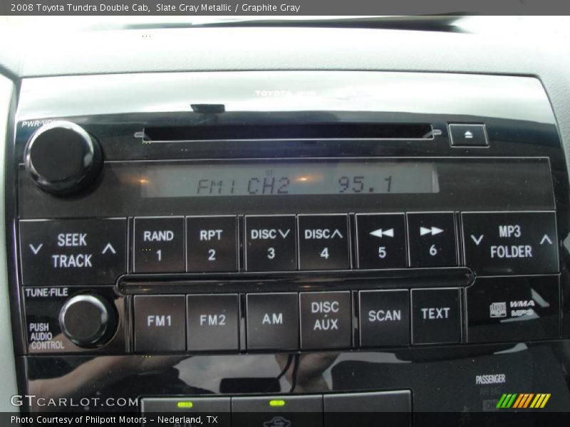 Slate Gray Metallic / Graphite Gray 2008 Toyota Tundra Double Cab