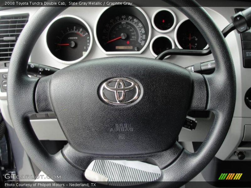 Slate Gray Metallic / Graphite Gray 2008 Toyota Tundra Double Cab