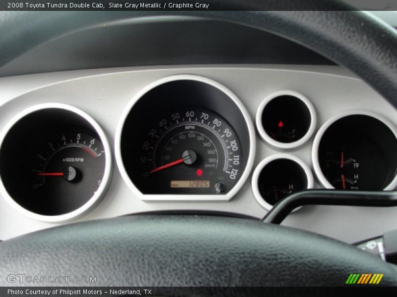 Slate Gray Metallic / Graphite Gray 2008 Toyota Tundra Double Cab