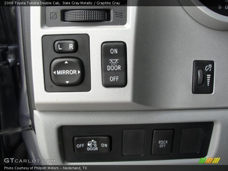 Slate Gray Metallic / Graphite Gray 2008 Toyota Tundra Double Cab