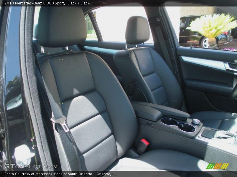 Black / Black 2010 Mercedes-Benz C 300 Sport