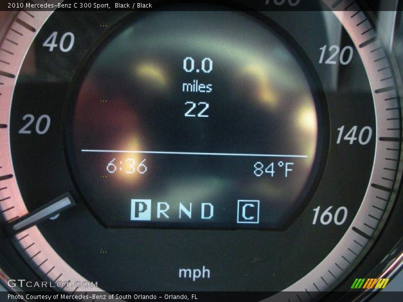 Black / Black 2010 Mercedes-Benz C 300 Sport