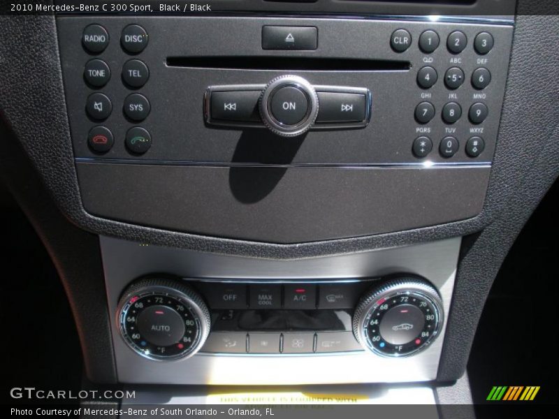 Black / Black 2010 Mercedes-Benz C 300 Sport