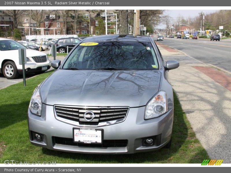 Radiant Silver Metallic / Charcoal 2007 Nissan Maxima 3.5 SL