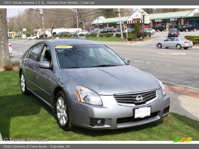Radiant Silver Metallic / Charcoal 2007 Nissan Maxima 3.5 SL