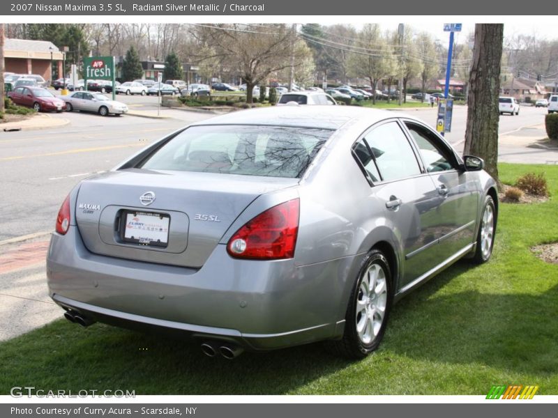 Radiant Silver Metallic / Charcoal 2007 Nissan Maxima 3.5 SL
