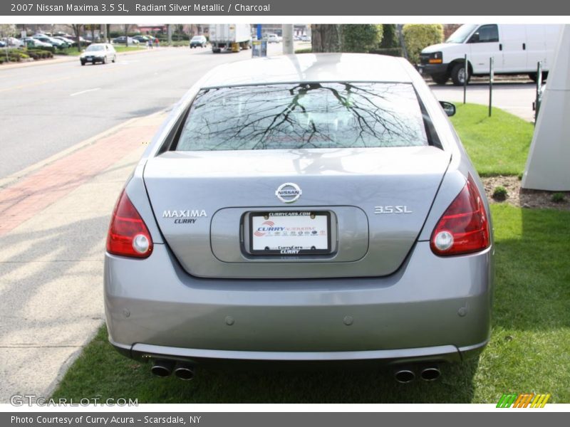 Radiant Silver Metallic / Charcoal 2007 Nissan Maxima 3.5 SL