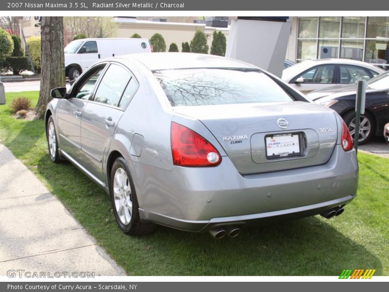 Radiant Silver Metallic / Charcoal 2007 Nissan Maxima 3.5 SL
