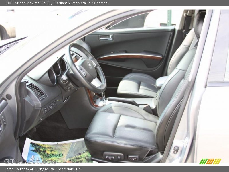 Radiant Silver Metallic / Charcoal 2007 Nissan Maxima 3.5 SL