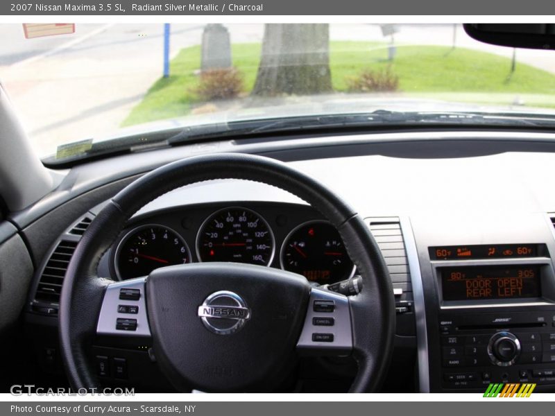 Radiant Silver Metallic / Charcoal 2007 Nissan Maxima 3.5 SL