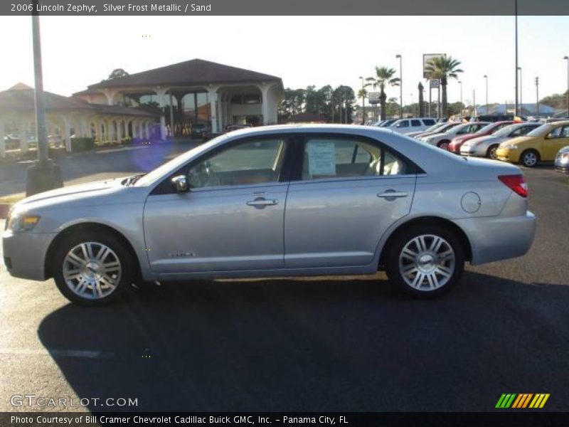 Silver Frost Metallic / Sand 2006 Lincoln Zephyr