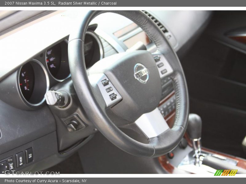 Radiant Silver Metallic / Charcoal 2007 Nissan Maxima 3.5 SL