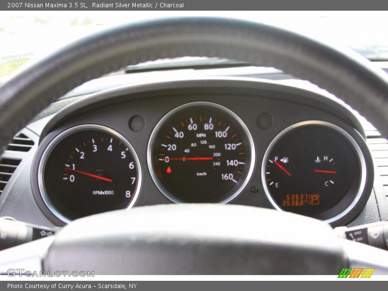 Radiant Silver Metallic / Charcoal 2007 Nissan Maxima 3.5 SL