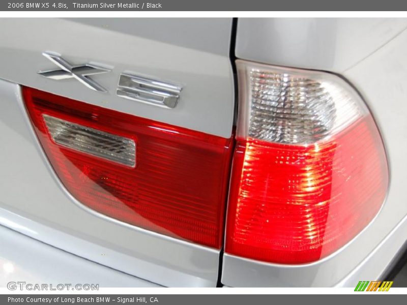 Titanium Silver Metallic / Black 2006 BMW X5 4.8is