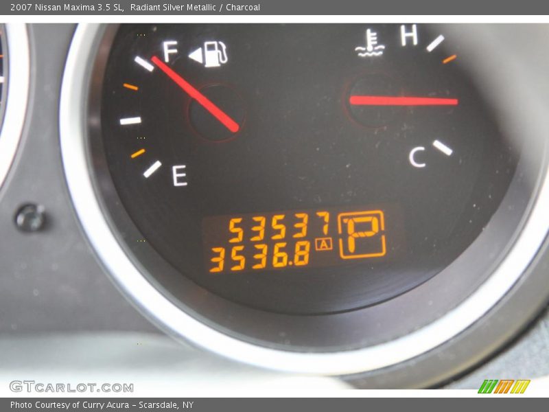 Radiant Silver Metallic / Charcoal 2007 Nissan Maxima 3.5 SL