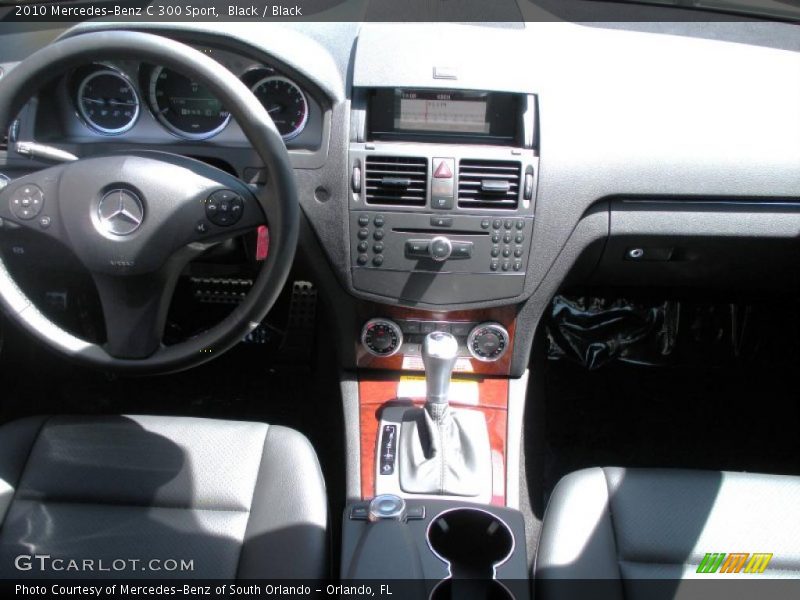 Black / Black 2010 Mercedes-Benz C 300 Sport