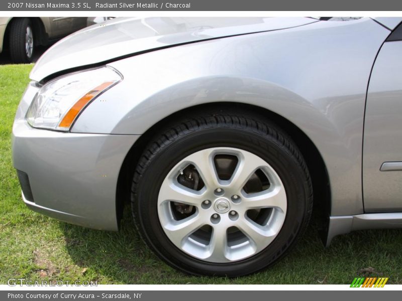 Radiant Silver Metallic / Charcoal 2007 Nissan Maxima 3.5 SL