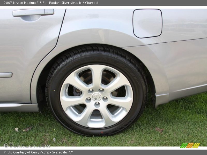 Radiant Silver Metallic / Charcoal 2007 Nissan Maxima 3.5 SL