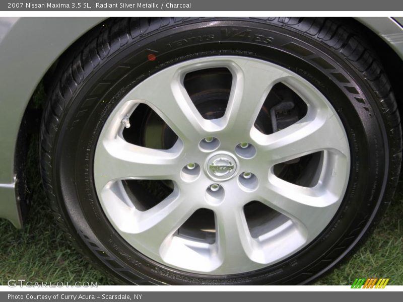 Radiant Silver Metallic / Charcoal 2007 Nissan Maxima 3.5 SL