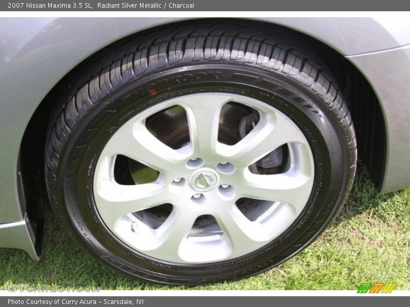 Radiant Silver Metallic / Charcoal 2007 Nissan Maxima 3.5 SL