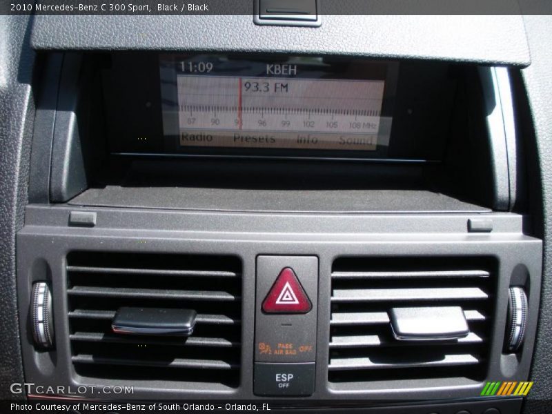 Black / Black 2010 Mercedes-Benz C 300 Sport