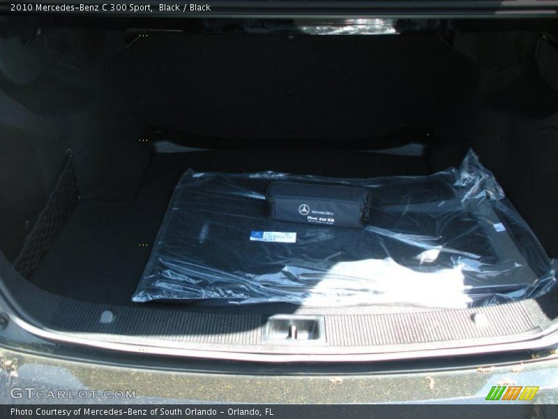 Black / Black 2010 Mercedes-Benz C 300 Sport