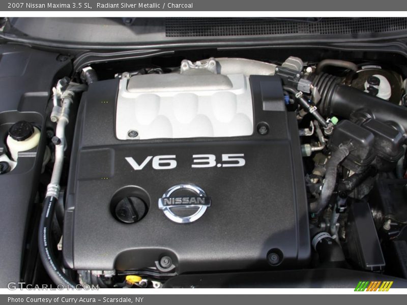 Radiant Silver Metallic / Charcoal 2007 Nissan Maxima 3.5 SL