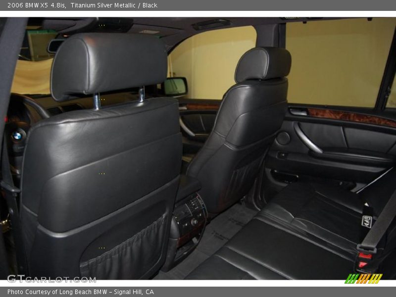 Titanium Silver Metallic / Black 2006 BMW X5 4.8is