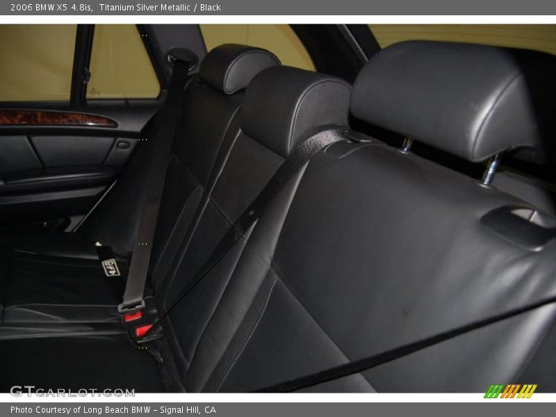 Titanium Silver Metallic / Black 2006 BMW X5 4.8is