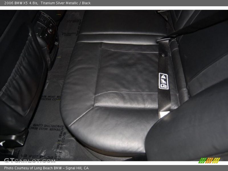 Titanium Silver Metallic / Black 2006 BMW X5 4.8is