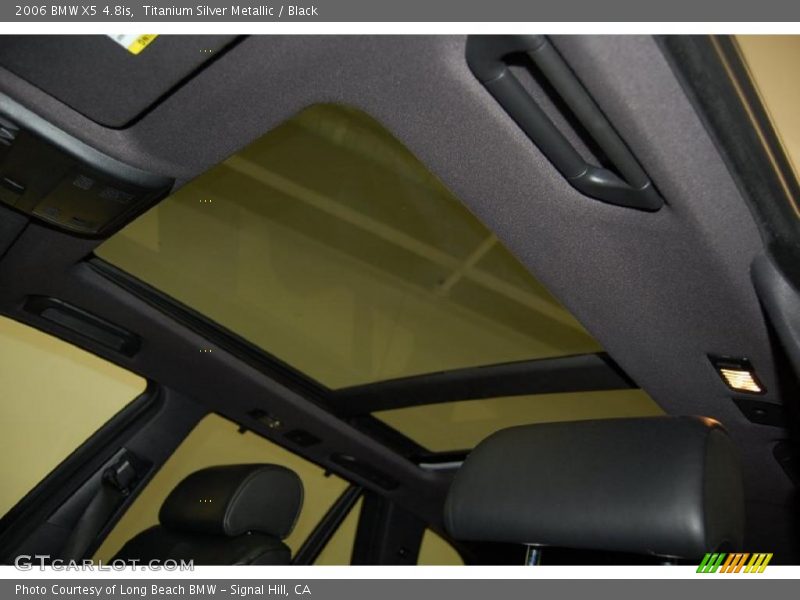 Titanium Silver Metallic / Black 2006 BMW X5 4.8is