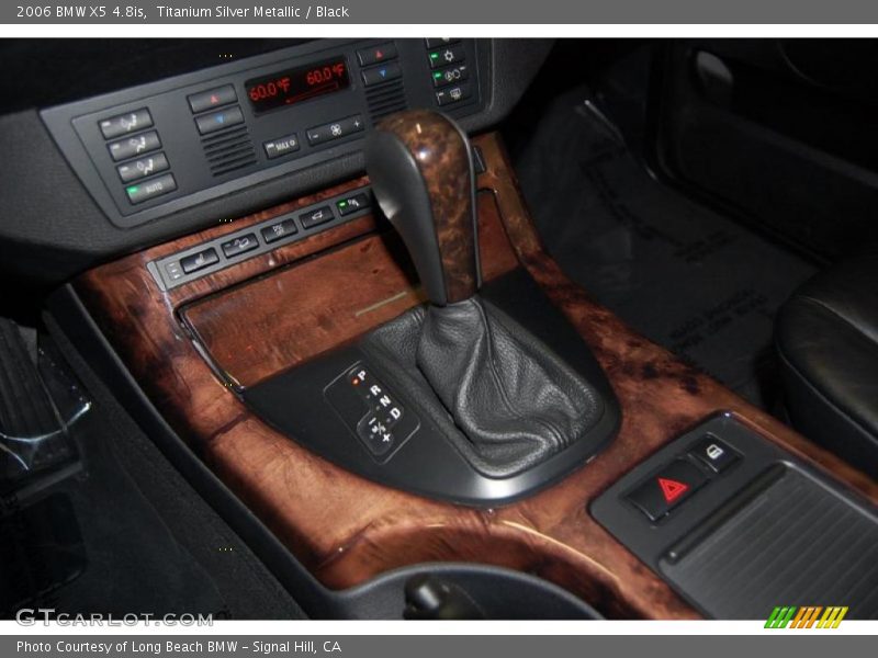 Titanium Silver Metallic / Black 2006 BMW X5 4.8is