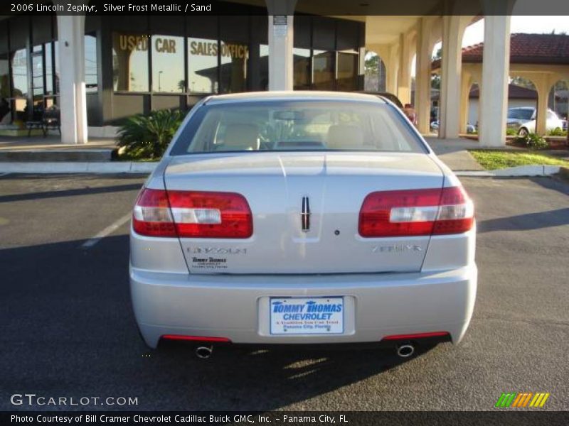 Silver Frost Metallic / Sand 2006 Lincoln Zephyr