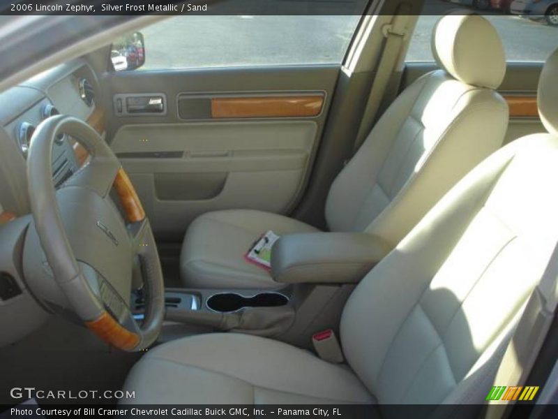 Silver Frost Metallic / Sand 2006 Lincoln Zephyr